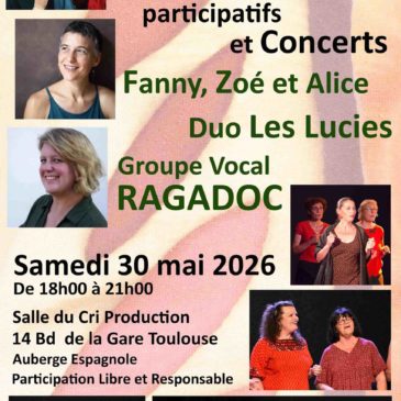 CONCERT Improvitations  CircleSongs et Concerts – 30 mai 2026